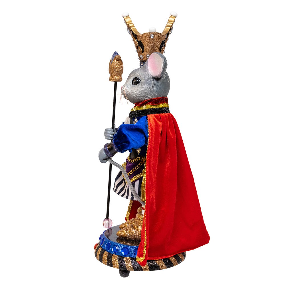 Kurt Adler 15-Inch Hollywood Nutcrackers Mouse King Nutcracker